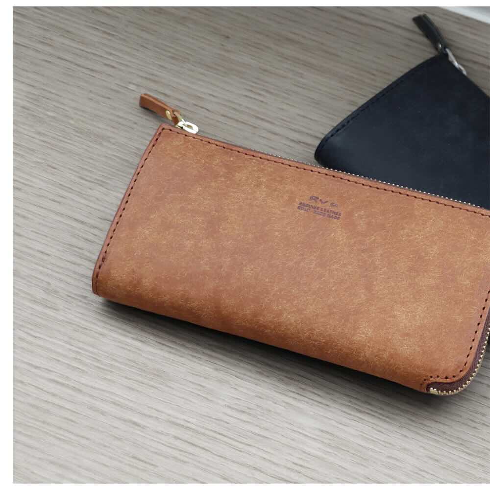 ラウンドファスナー長財布_A