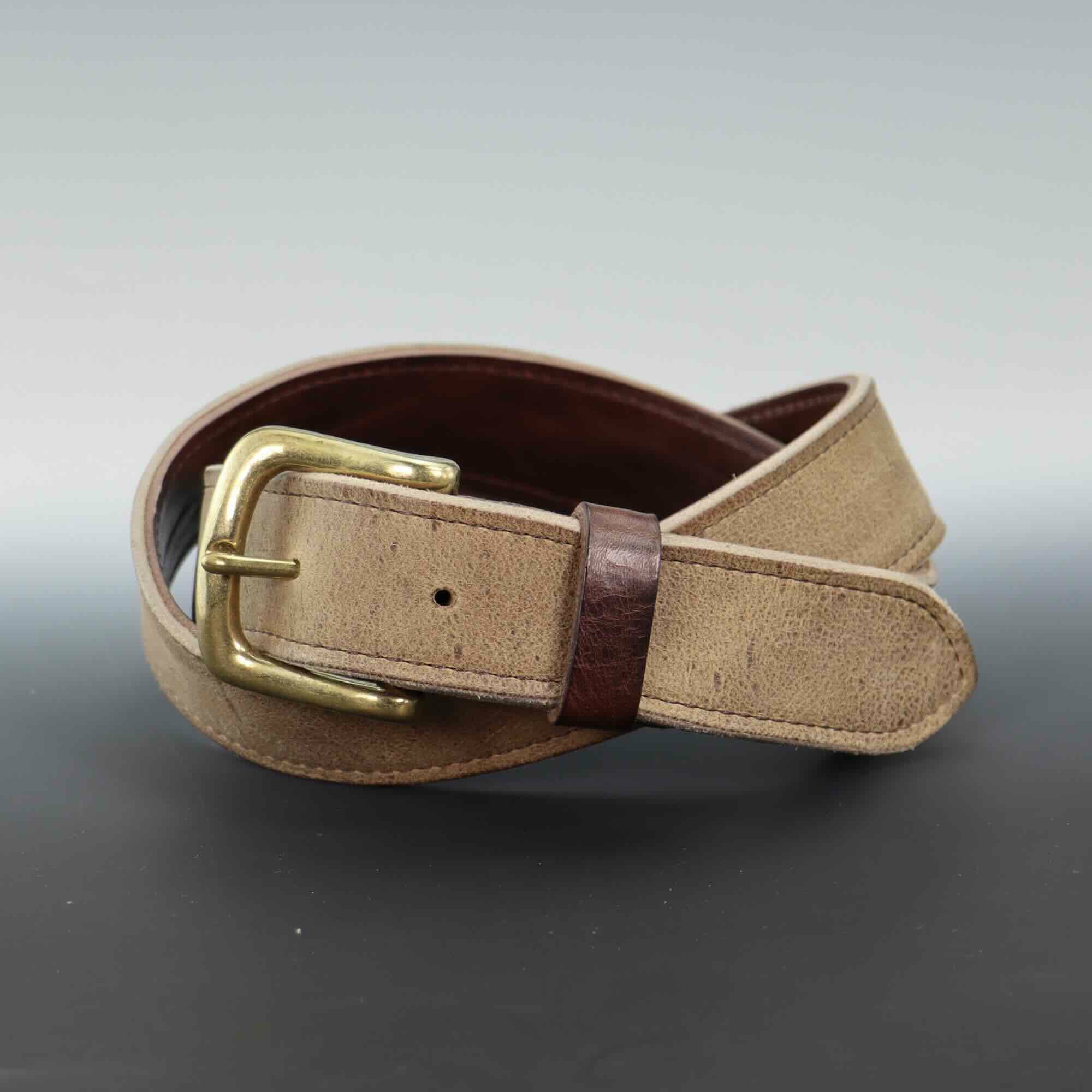 Ryu] 35mm PLAIN BELT [GD] | Ryu(リュウ)公式ECサイト／Wath'z